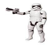 Storm Trooper Figure Star Wars Png